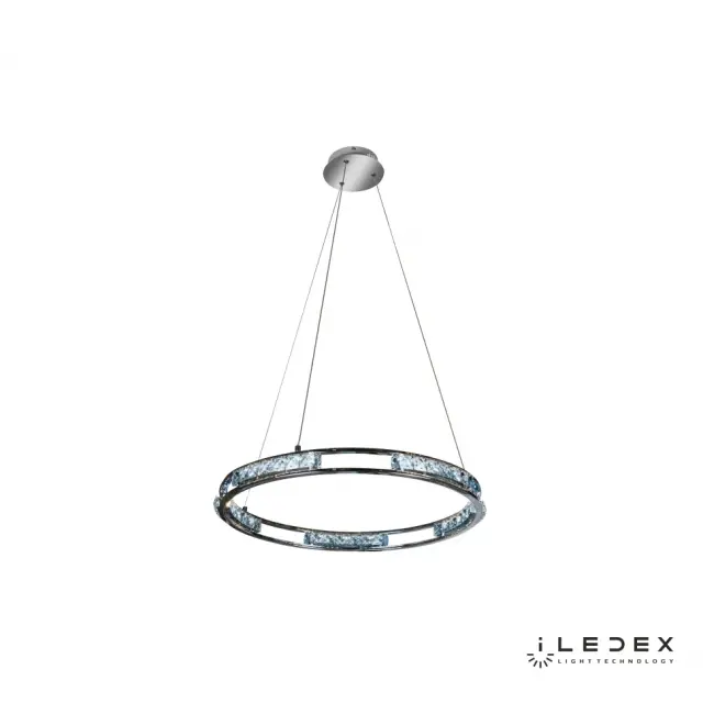 Светильник iLedex 16364/600 CR CRYSTAL — хром, ракурс 3
