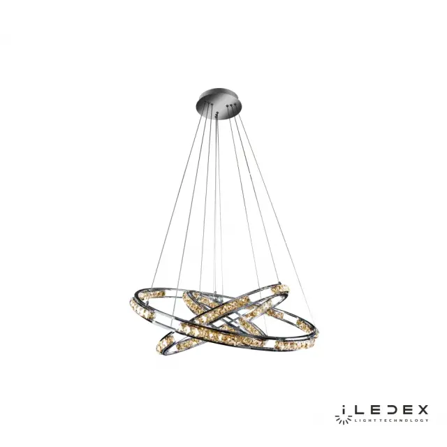 Светильник iLedex 16364/800+600+400 CR CRYSTAL — хром