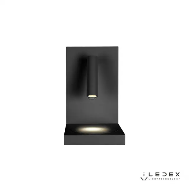 Бра iLedex 1831A BK ICHARGE — черный, ракурс 2