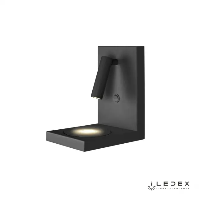 Бра iLedex 1831A BK ICHARGE — черный, ракурс 4