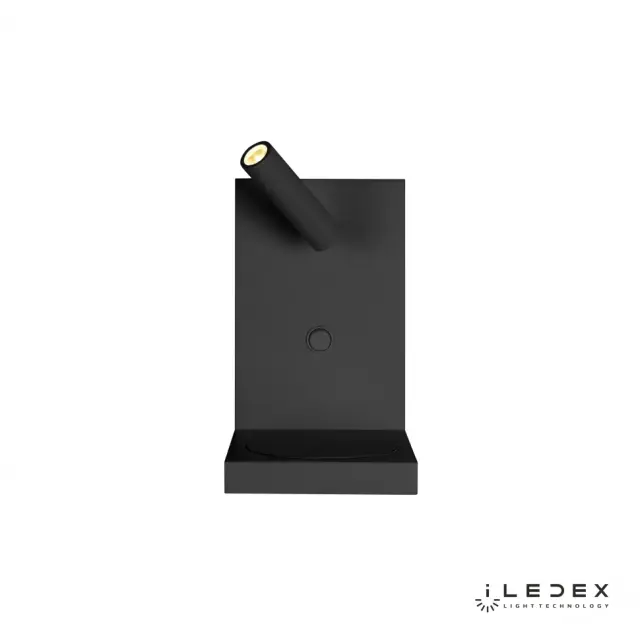 Бра iLedex 1831A BK ICHARGE — черный, ракурс 5