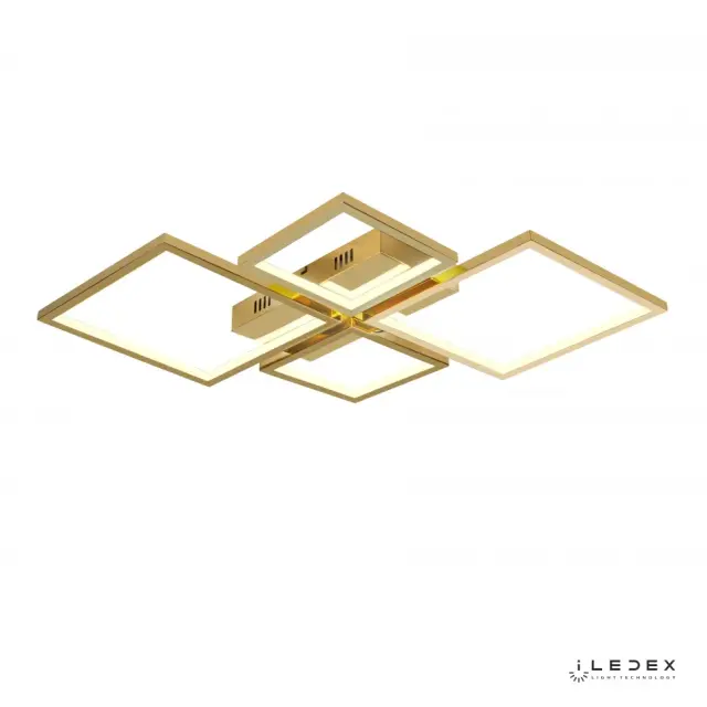 Люстра iLedex 229/4-40W-3000K GL GRACE — золотой