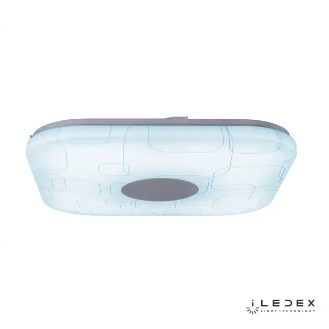 Светильник iLedex 36W-Cube-Square-Entire CUBE — белый, ракурс 3
