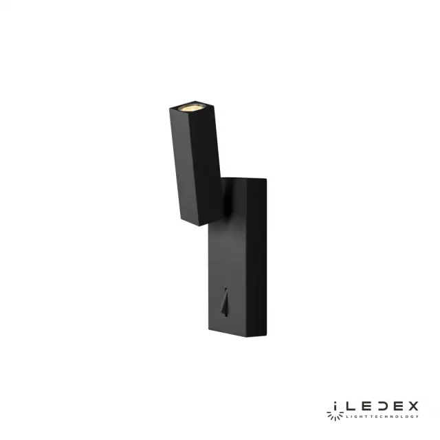 Бра iLedex 6409 BK SWAG — черный, ракурс 3