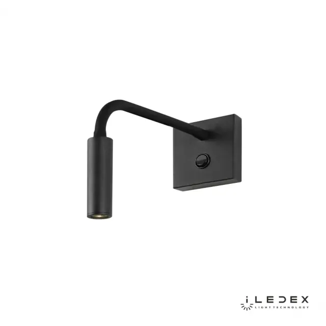 Бра iLedex 6411 BK TELESCOPE — черный
