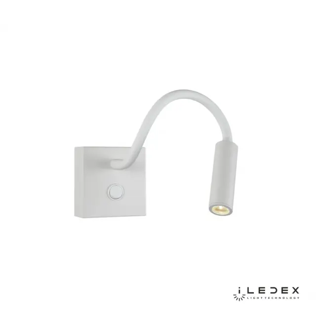 Бра iLedex 6411 WH TELESCOPE — белый, ракурс 2