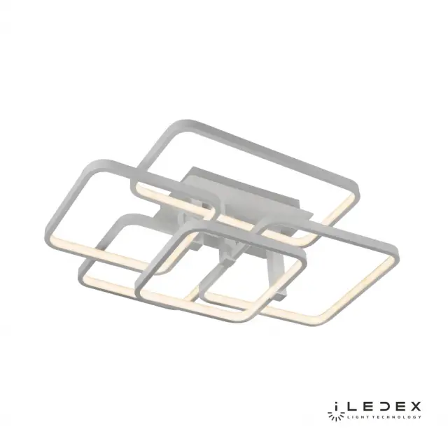 Люстра iLedex 6813-5N-X-T WH SATELLITE — белый, ракурс 2