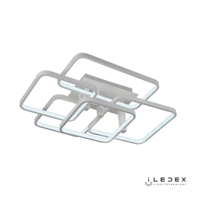 Люстра iLedex 6813-5N-X-T WH SATELLITE — белый, ракурс 3