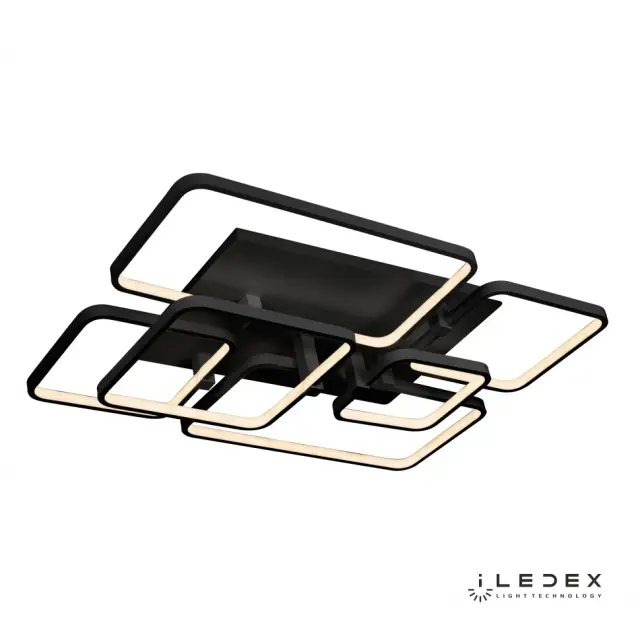 Люстра iLedex 6813-6N-X-T BK SATELLITE — черный