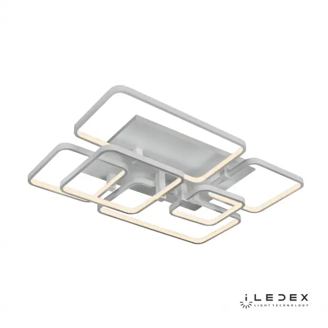 Люстра iLedex 6813-6N-X-T WH SATELLITE — белый, ракурс 2