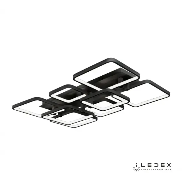 Люстра iLedex 6813-8N-X-T BK SATELLITE — черный