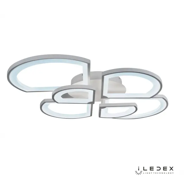 Люстра iLedex 6882/6 WH RIVER — белый