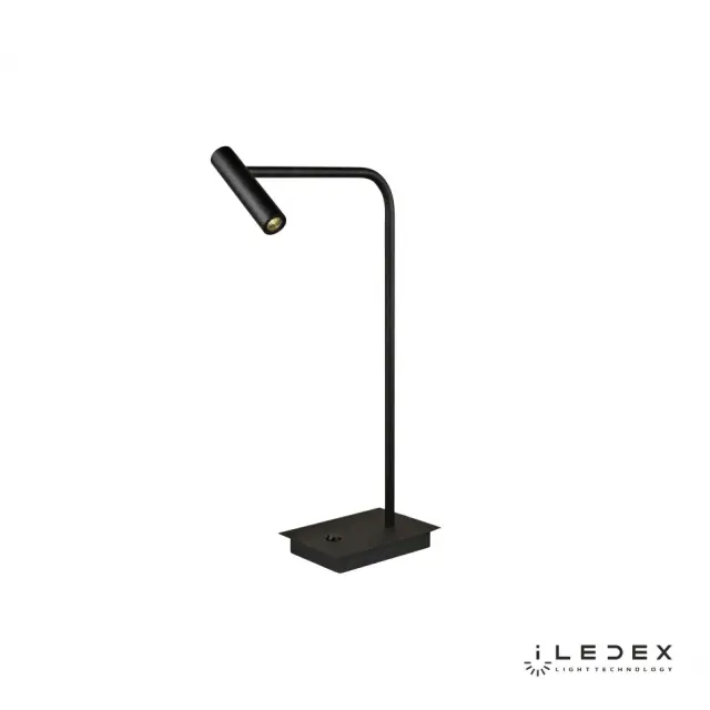 Настольная лампа iLedex 7009/1T BK TELESCOPE — черный, ракурс 3