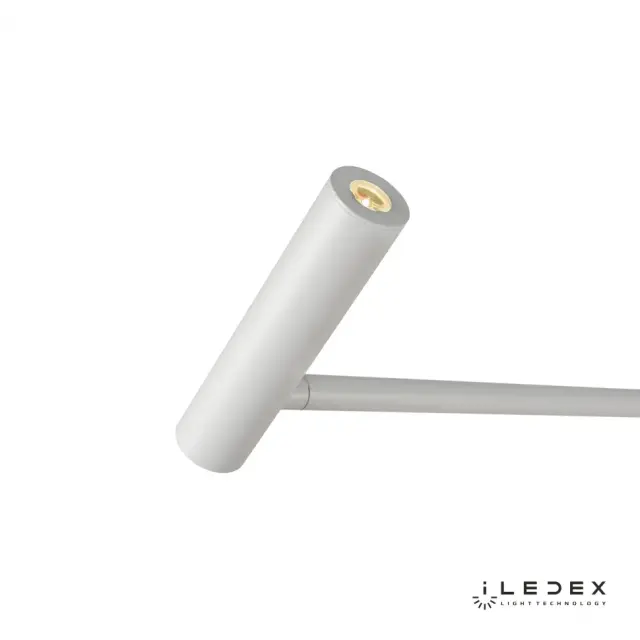 Торшер iLedex 7010/1F WH TELESCOPE — белый, ракурс 5