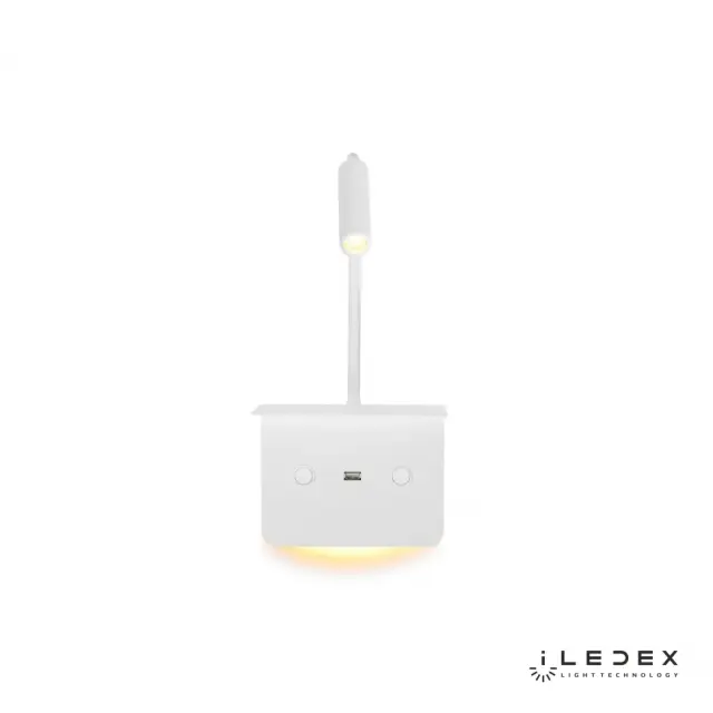 Бра iLedex 7031C WH SUPPORT — белый, ракурс 2
