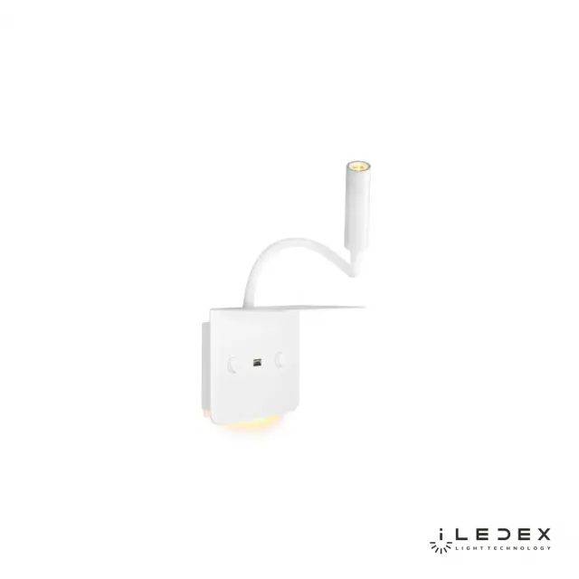 Бра iLedex 7031C WH SUPPORT — белый, ракурс 5