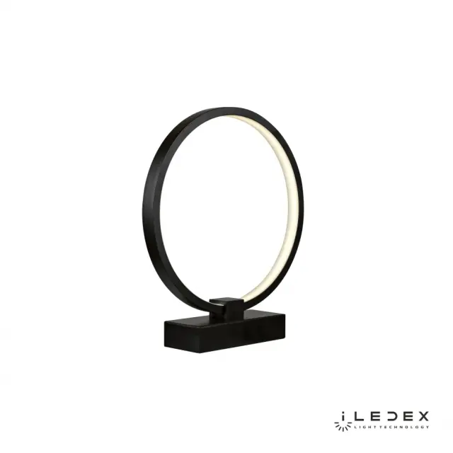 Настольная лампа iLedex 8137-250-T BK AXIS — черный, ракурс 3