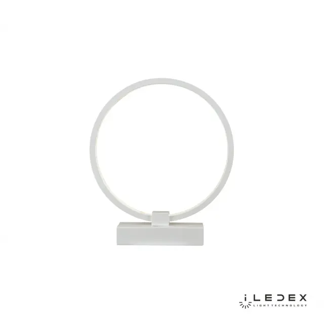 Настольная лампа iLedex 8137-250-T WH AXIS — белый, ракурс 2