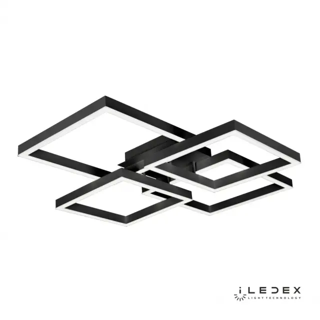 Люстра iLedex 8139-400+350-X-T BK GRACE — черный, ракурс 2