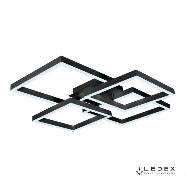 Люстра iLedex 8139-400+350-X-T BK GRACE — черный, ракурс 3