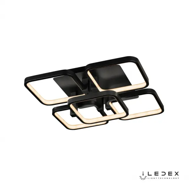 Люстра iLedex 8153-4+1-X-T BK SATELLITE — черный