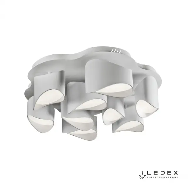 Люстра iLedex 8189-6+3-X-T WH NOVA — белый, ракурс 2