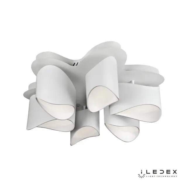 Люстра iLedex 8189-6-X-T WH NOVA — белый, ракурс 2