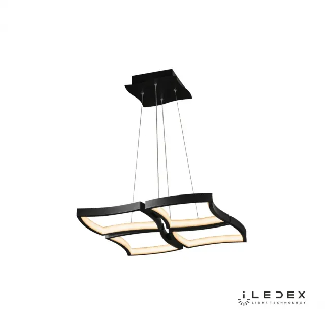 Люстра iLedex 8196-4-D-T BK ROOMY — черный