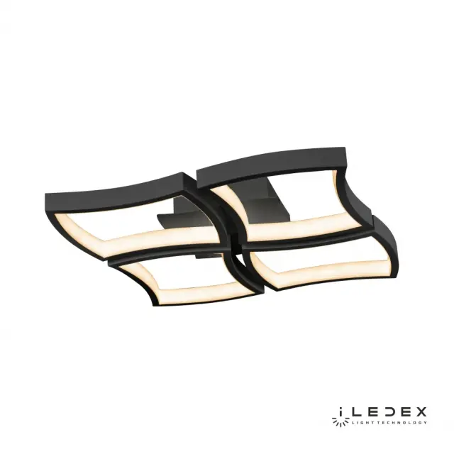 Люстра iLedex 8196-4-X-T BK ROOMY — черный