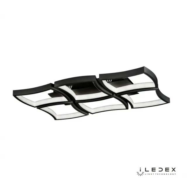 Люстра iLedex 8196-6-X-T BK ROOMY — черный
