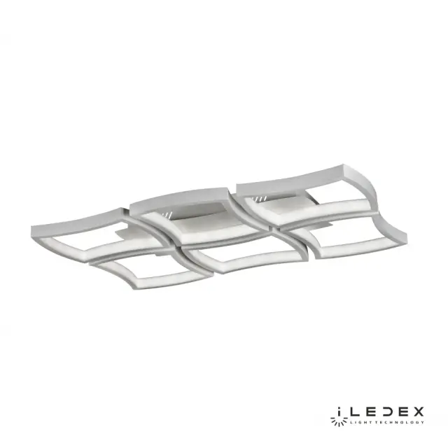 Люстра iLedex 8196-6-X-T WH ROOMY — белый, ракурс 2