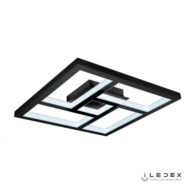 Люстра iLedex 8204-550x550-X-T BK HOPE — черный, ракурс 3