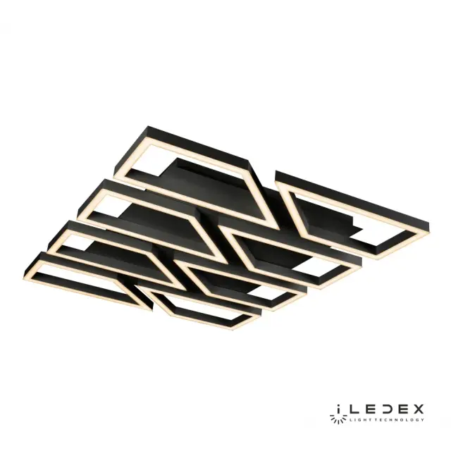 Люстра iLedex 8302-1050x810B-X-T BK STELLAR — черный, ракурс 2