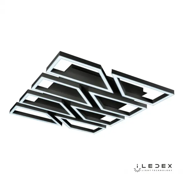 Люстра iLedex 8302-1050x810B-X-T BK STELLAR — черный, ракурс 3