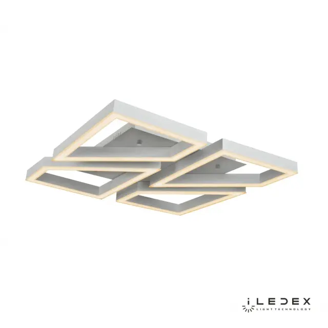 Люстра iLedex 8302-550x550-X WH STELLAR — белый, ракурс 3