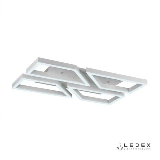 Люстра iLedex 8302-780x550-X-T WH STELLAR — белый, ракурс 3
