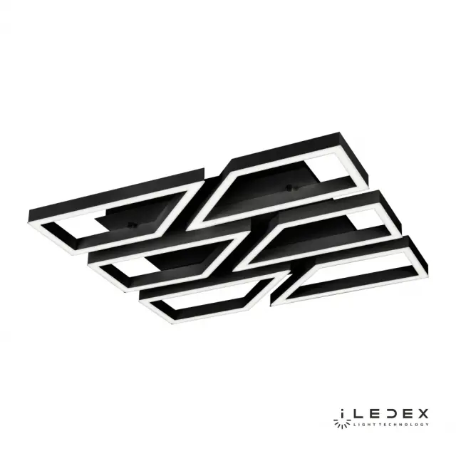 Люстра iLedex 8302-800x800-X-T BK STELLAR — черный, ракурс 2