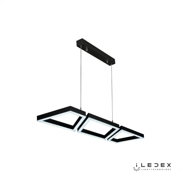 Светильник iLedex 8302-880x250-D-T BK STELLAR — черный, ракурс 3