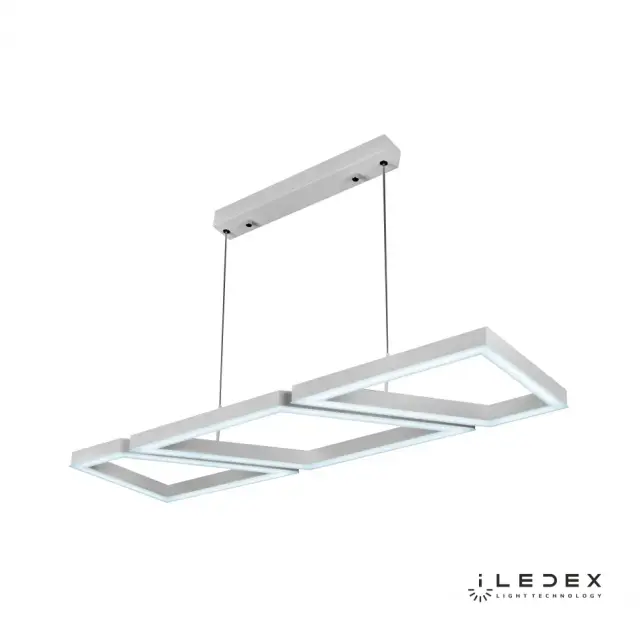 Светильник iLedex 8302-880x250-D-T WH STELLAR — белый, ракурс 3