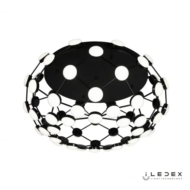 Светильник iLedex 8327 BL STARFALL — черный, ракурс 2