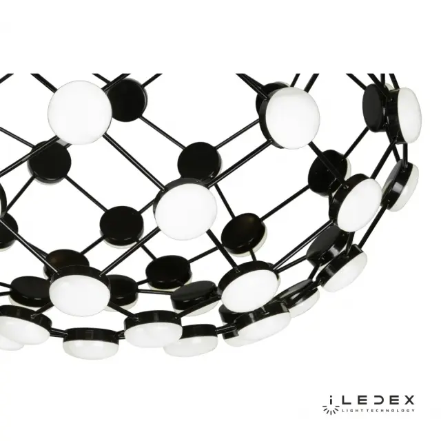 Люстра iLedex 8327 CR+WH STARFALL — белый, ракурс 3