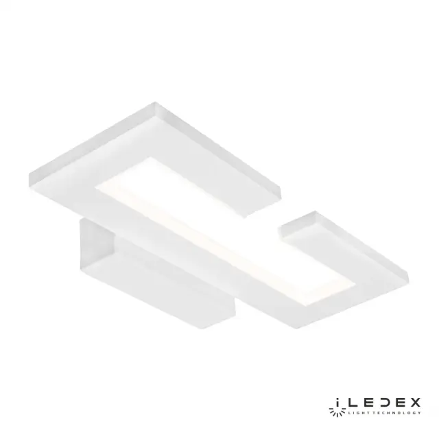 Бра iLedex 9082-350-B WH STALKER — белый, ракурс 2