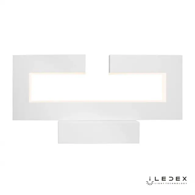 Бра iLedex 9082-350-B WH STALKER — белый, ракурс 3