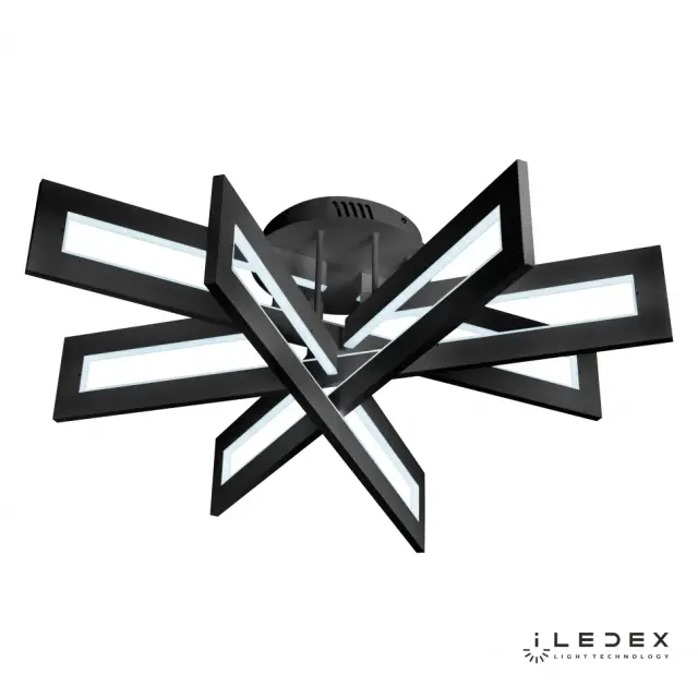 Люстра iLedex 9082-R800-X 128W BK STALKER — черный