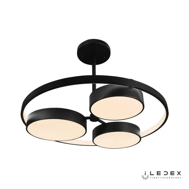 Люстра iLedex 9123-1070-X-T BK DEMURE — черный, ракурс 2