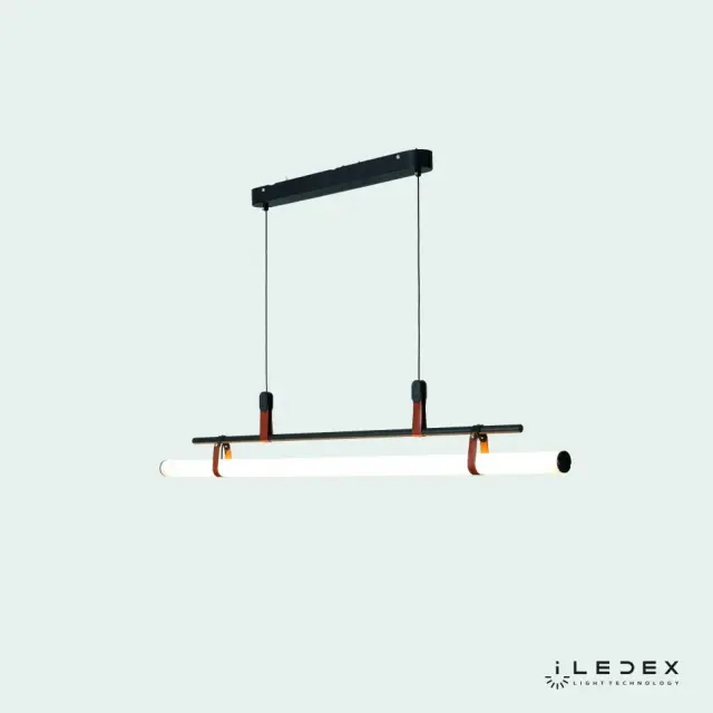Светильник iLedex 9498P-32W-3000K BK-BR-WH ZOOM — коричневый