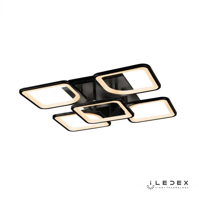 Люстра iLedex 9905/5 BK PLUTO — черный, ракурс 2