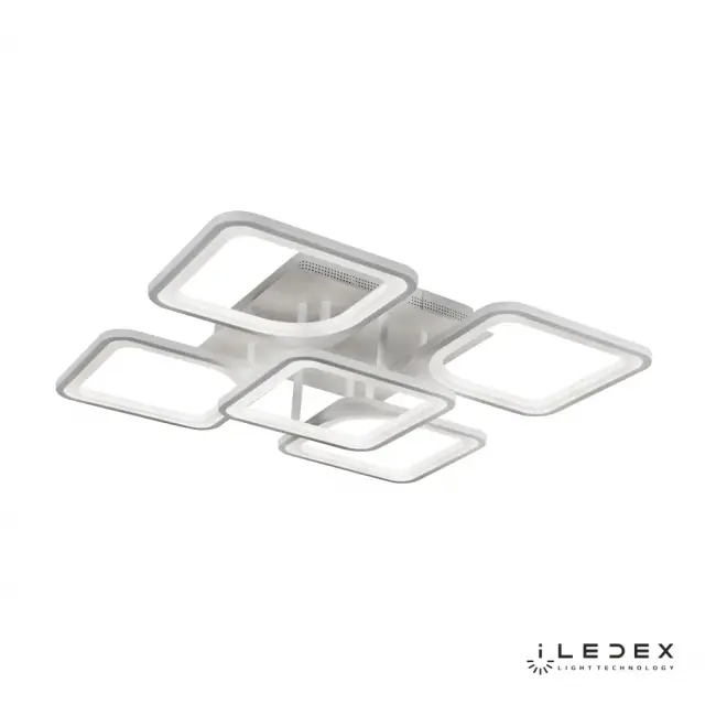 Люстра iLedex 9905/5 WH PLUTO — белый, ракурс 2
