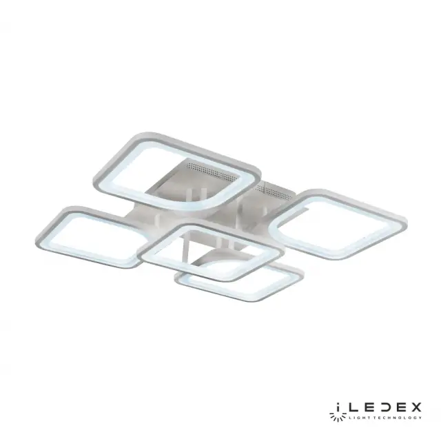 Люстра iLedex 9905/5 WH PLUTO — белый, ракурс 3