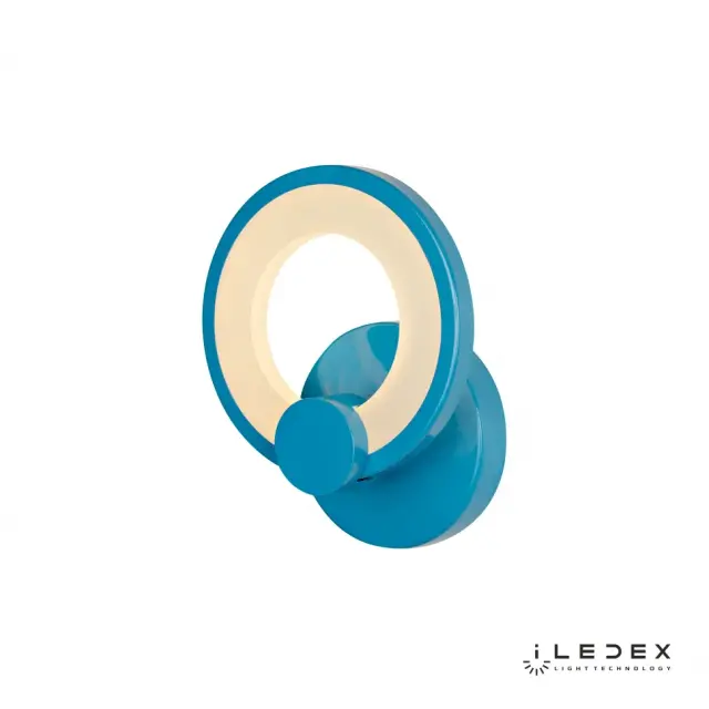 Бра iLedex A001/1 Blue RING — синий, ракурс 3